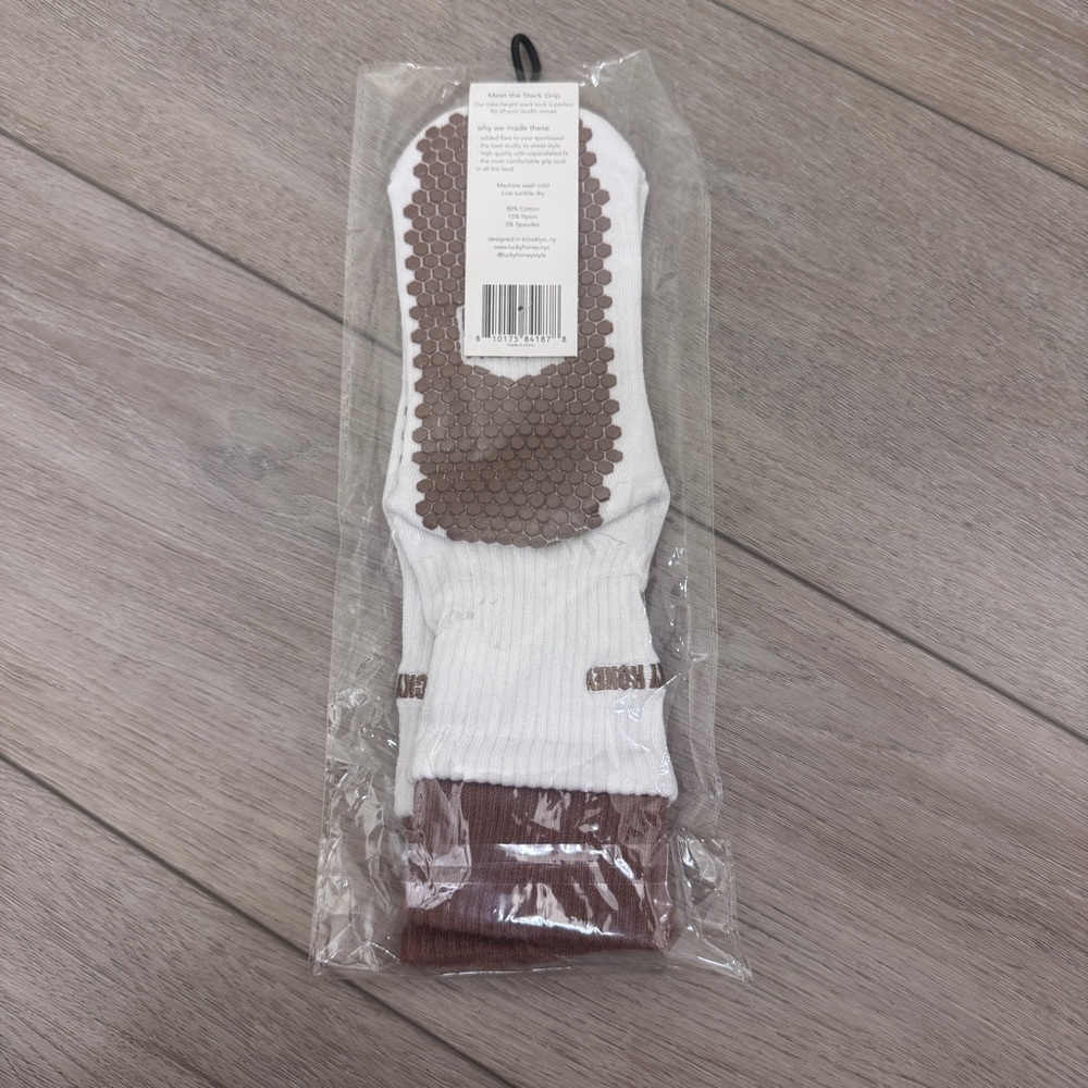 Lucky Honey Pilates Grip Sock